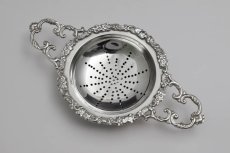 画像4: 純銀製（925）　1963年　受け皿付きティーストレイナー (4)