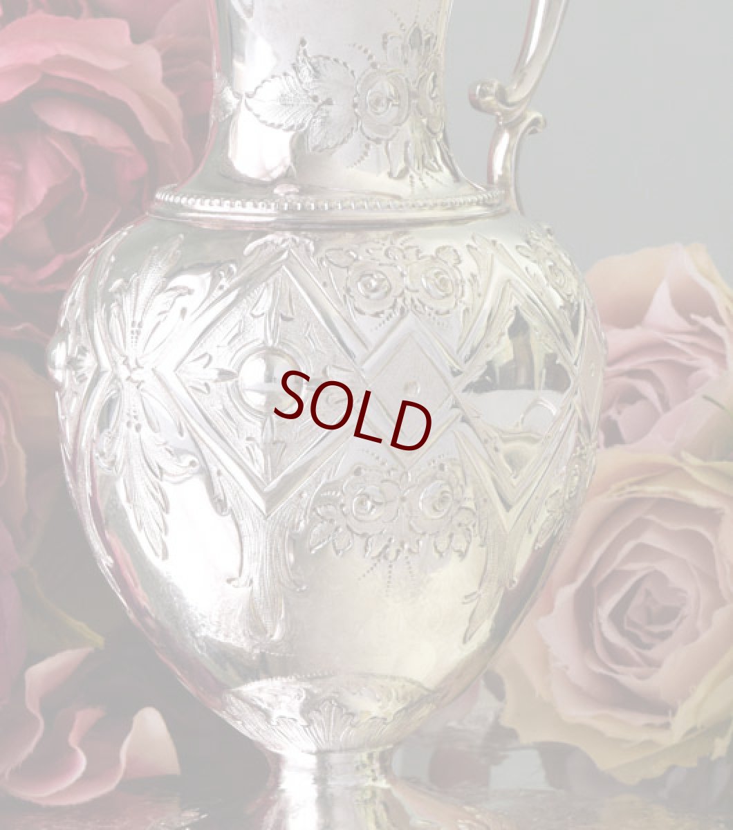 画像12: シルバープレート　Martin, Hall & Co. 　ネオクラシカル/ハイヴィクトリアン　薔薇のティーセット (12)