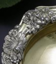 画像6: 純銀製（925）1818年 ジョージ三世 ロココ 　薔薇の猫足　ソルト4点＆スプーンセット (6)