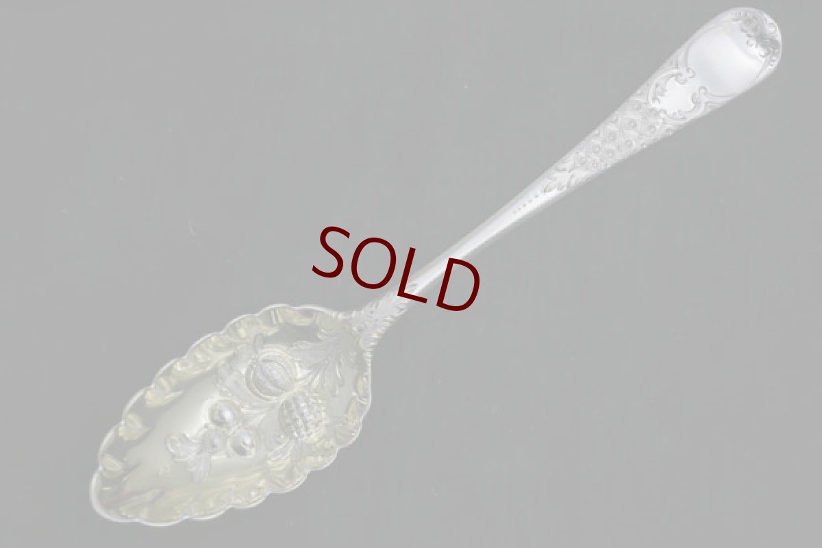 画像3: 純銀製（925）　1798年　サービングベリースプーン　2本セット (3)