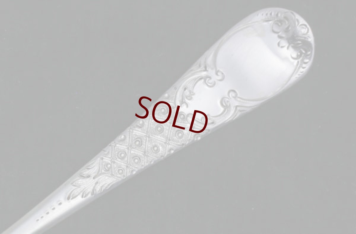 画像5: 純銀製（925）　1798年　サービングベリースプーン　2本セット (5)