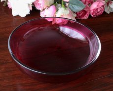 画像8: ヴィクトリアン 苺の透かし細工 クランベリーグラス　バスケット (8)