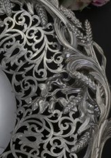 画像6: シルバープレート ヴィクトリアン　特級　超美透かし細工　バスケット (6)