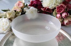 画像3: 純銀製（９２５）　美透かし細工　グラス入りフルーツバスケット (3)