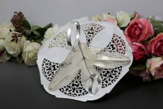 画像4: シルバープレート　ヴィンテージ　サンドイッチトレイ (4)