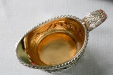 画像5: 純銀製（925）　1825年　ロココ風　お花とスクロール　クリームジャグ (5)