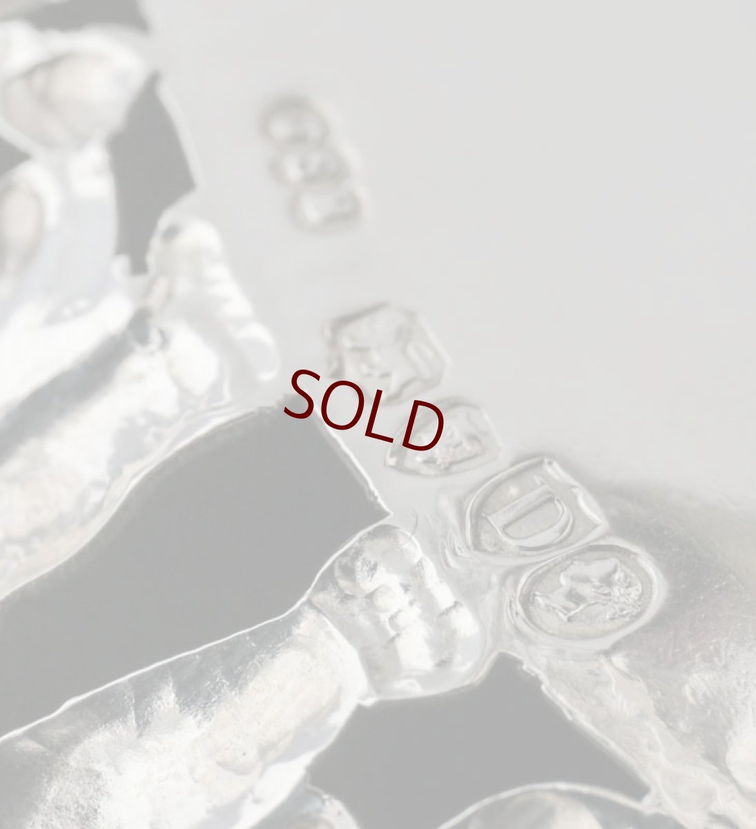 画像18: 純銀製（925）特級　超美透かし細工　エンジェル　ペア　タッツァ　（コンポート） (18)