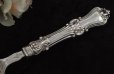 画像7: 純銀製（925）　1866年　ロココスタイル　透かし細工　サービングカトラリーセット
