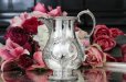 画像8: シルバープレート　エドウォーディアン　薔薇お花スクロールのロココ風　ティーセット