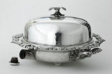 画像8: オールドシェフィールドプレート　ヴィクトリア時代中期　マフィンディッシュ　ペア (8)