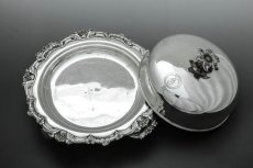 画像11: オールドシェフィールドプレート　ヴィクトリア時代中期　マフィンディッシュ　ペア (11)