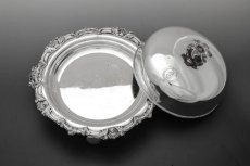 画像4: オールドシェフィールドプレート　ヴィクトリア時代中期　マフィンディッシュ　ペア (4)