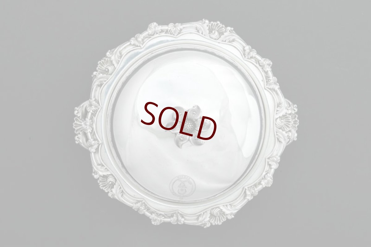 画像15: オールドシェフィールドプレート　ヴィクトリア時代中期　マフィンディッシュ　ペア (15)