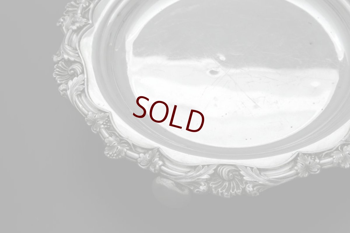 画像12: オールドシェフィールドプレート　ヴィクトリア時代中期　マフィンディッシュ　ペア (12)