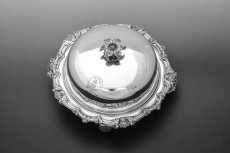 画像3: オールドシェフィールドプレート　ヴィクトリア時代中期　マフィンディッシュ　ペア (3)