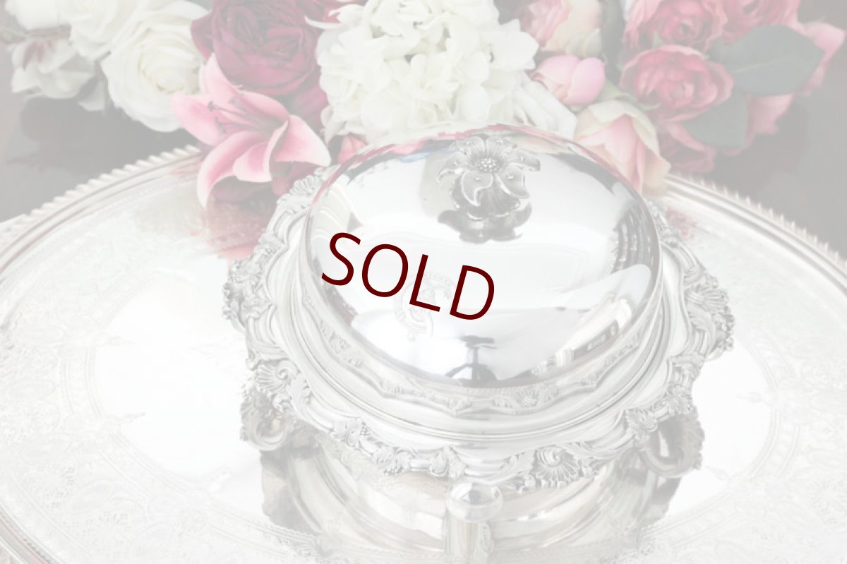 画像2: オールドシェフィールドプレート　ヴィクトリア時代中期　マフィンディッシュ　ペア (2)