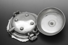 画像14: オールドシェフィールドプレート　ヴィクトリア時代中期　マフィンディッシュ　ペア (14)