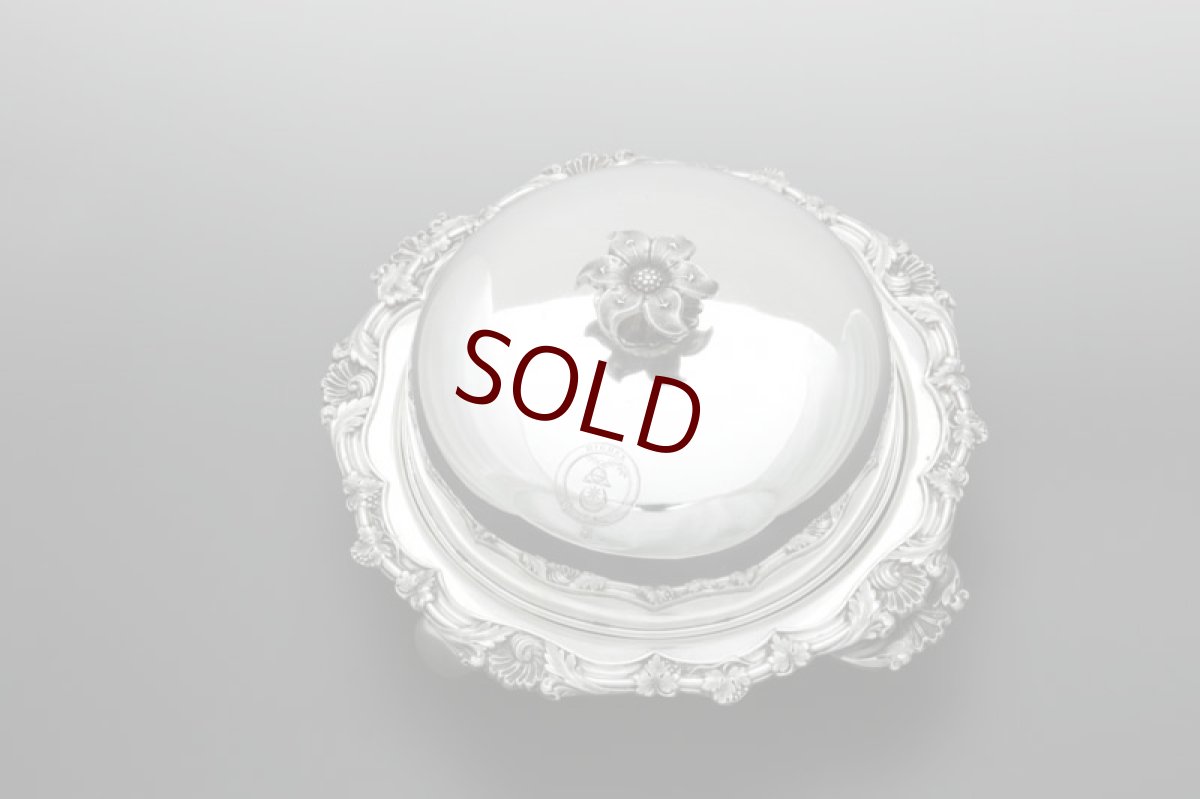 画像10: オールドシェフィールドプレート　ヴィクトリア時代中期　マフィンディッシュ　ペア (10)