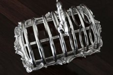 画像7: シルバープレート　ヴィクトリア時代中・後期　ロココスタイル　トーストラック (7)