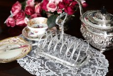 画像8: シルバープレート　ヴィクトリア時代中・後期　ロココスタイル　トーストラック (8)