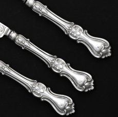 画像4: 純銀製（925）　1862年 クリスニング用　チャイルド　カトラリーセット (4)