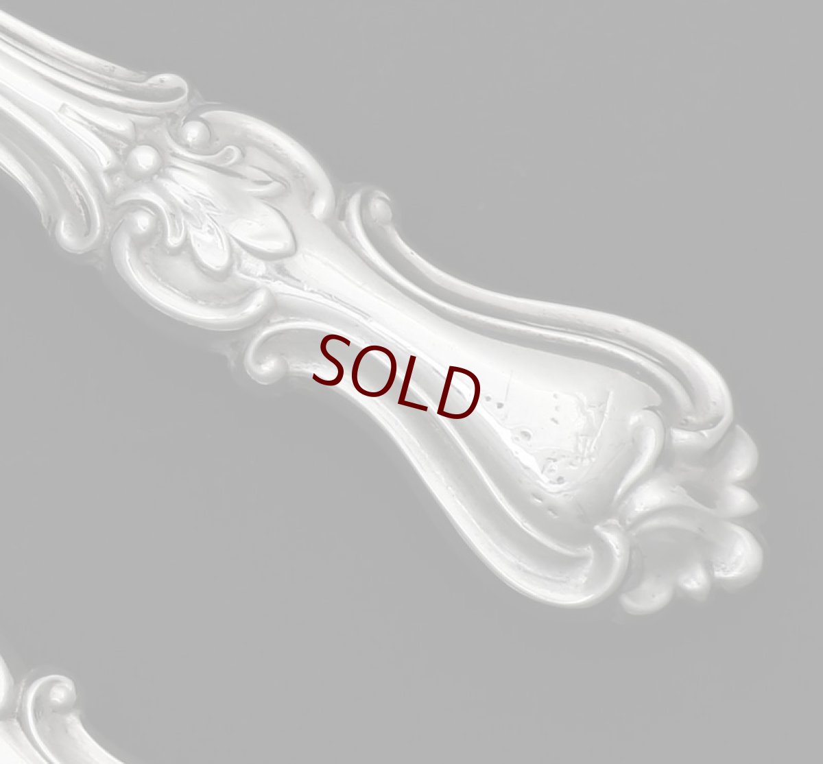 画像6: 純銀製（925）　1862年 クリスニング用　チャイルド　カトラリーセット (6)