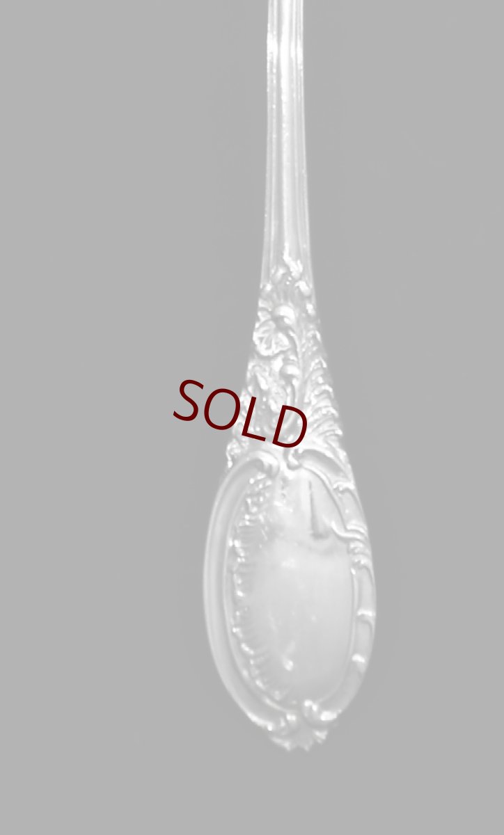 画像3: 純銀製（925）1909年　マッピン＆ウェッブ　ロココ風ハンドル　ティースプーンセット (3)