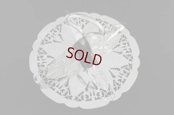 画像2: シルバープレート　ヴィンテージ　サンドイッチトレイ