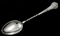 画像3: 純銀製（925）スクロール＆ツイスト　エレガントなティースプーン6本セット (3)