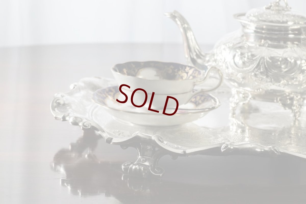 画像7: 純銀製（925）1877年　美彫　バーナード　手彫り　サルヴァ (7)