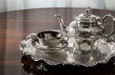 画像6: 純銀製（925）1877年　美彫　バーナード　手彫り　サルヴァ (6)