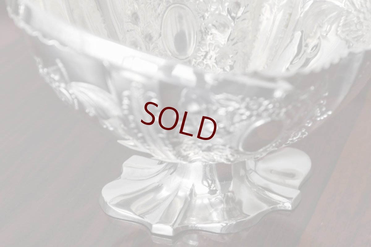 画像5: ヴィクトリア時代後期　ハンドチェイス　お花のシュガーバスケット (5)