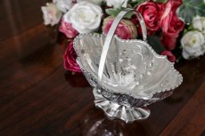 画像6: ヴィクトリア時代後期　ハンドチェイス　お花のシュガーバスケット (6)