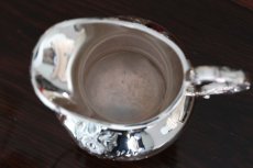 画像13: シルバープレート製　　ヴィクトリアンロココ風　小鳥の摘み　ティーセット (13)