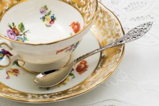 画像7: シルバープレート製　北欧　透かし細工　スプーン　５本セット (7)