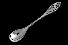 画像3: シルバープレート製　北欧　透かし細工　スプーン　５本セット (3)