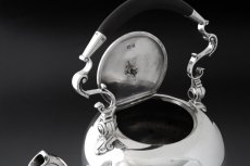 画像3: 純銀製（925）　1938年 　重厚　鏡面が美しい　ティーケトル (3)