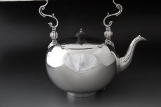 画像8: 純銀製（925）　1938年 　重厚　鏡面が美しい　ティーケトル (8)