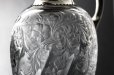 画像7: 純銀製（925）1896年　特級　ウェッブスタイル　特級　　インタリオ　エングレービング　クリスタルグラス　クラレットジャグ 