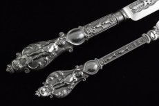 画像5: 純銀製（925）　Martin Hal & Co. クリスニング用　チャイルドカトラリーセット (5)