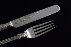 画像6: 純銀製（925）　Martin Hal & Co. クリスニング用　チャイルドカトラリーセット (6)