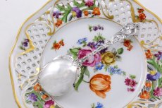 画像4: 純銀製（830）　ロココ調透かし細工ハンドル　透かし縁飾り　ジャムスプーン (4)