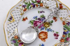 画像3: 純銀製（830）　ロココ調透かし細工ハンドル　透かし縁飾り　ジャムスプーン (3)