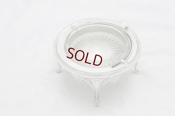 画像5: シルバープレート製　ヴィンテージ　ドーム型　バターディッシュ １