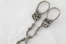 画像6:  純銀製（835）　ドイツ　ロココ薔薇の透かし細工　美装飾　ペイストリートング  (6)