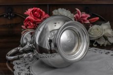 画像7: シルバープレート　ヴィクトリア時代後期　スクロールのハンドエングレービング　コーヒーポット (7)