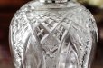 画像7:  純銀製（925）1898年　ハンドカット　クリスタルグラス　パフュームボトル 