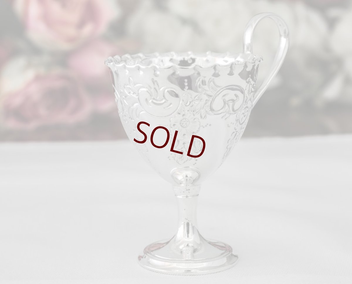 画像4: シルバープレート製　1892年　Walker & Hall 　エッグカップスタンド　セット (4)