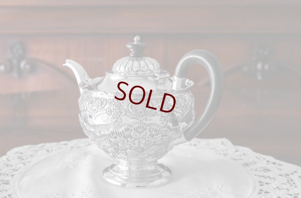 画像3: 純銀製（925）　特級　1895/1896バチェラーサイズティー＆コーヒー4点セット & トレイ