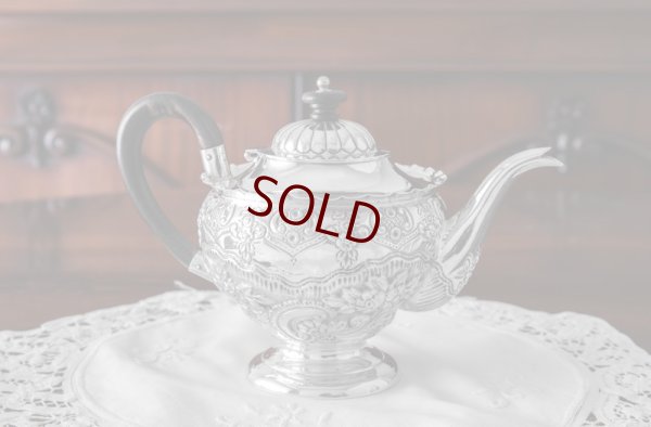 画像5: 純銀製（925）　特級　1895/1896バチェラーサイズティー＆コーヒー4点セット & トレイ